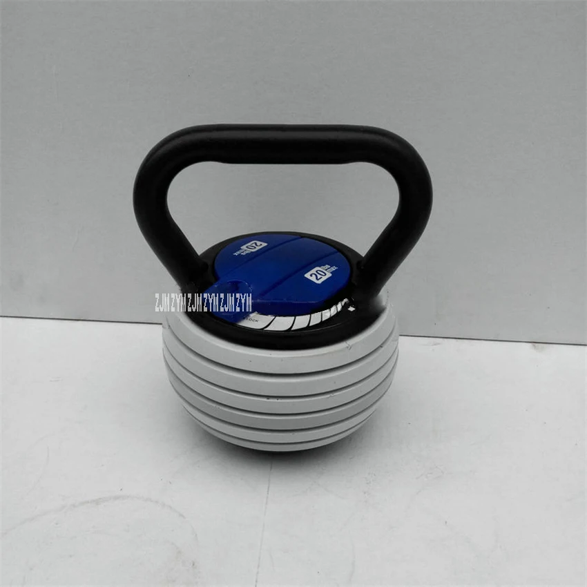 

YEJ-002 20 Pounds Cast Iron Kettle Bell Adjustable Weight Competitive Kettlebell Exercise Body Shaping Indoor Fitness Equipment