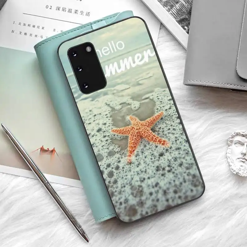 TOPLBPCS Hello Cool Summer Beach Sea чехол для телефона Samsung S 4 6 7 5 8 9 10 20 plus lite edge S10 5G | Мобильные