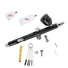 Оптовая продажа с завода, Аэрограф, пулемет, футболки, парикмахерский торт, базовое искусство, рисование, Воздушная щетка, компрессор, набор, ручка