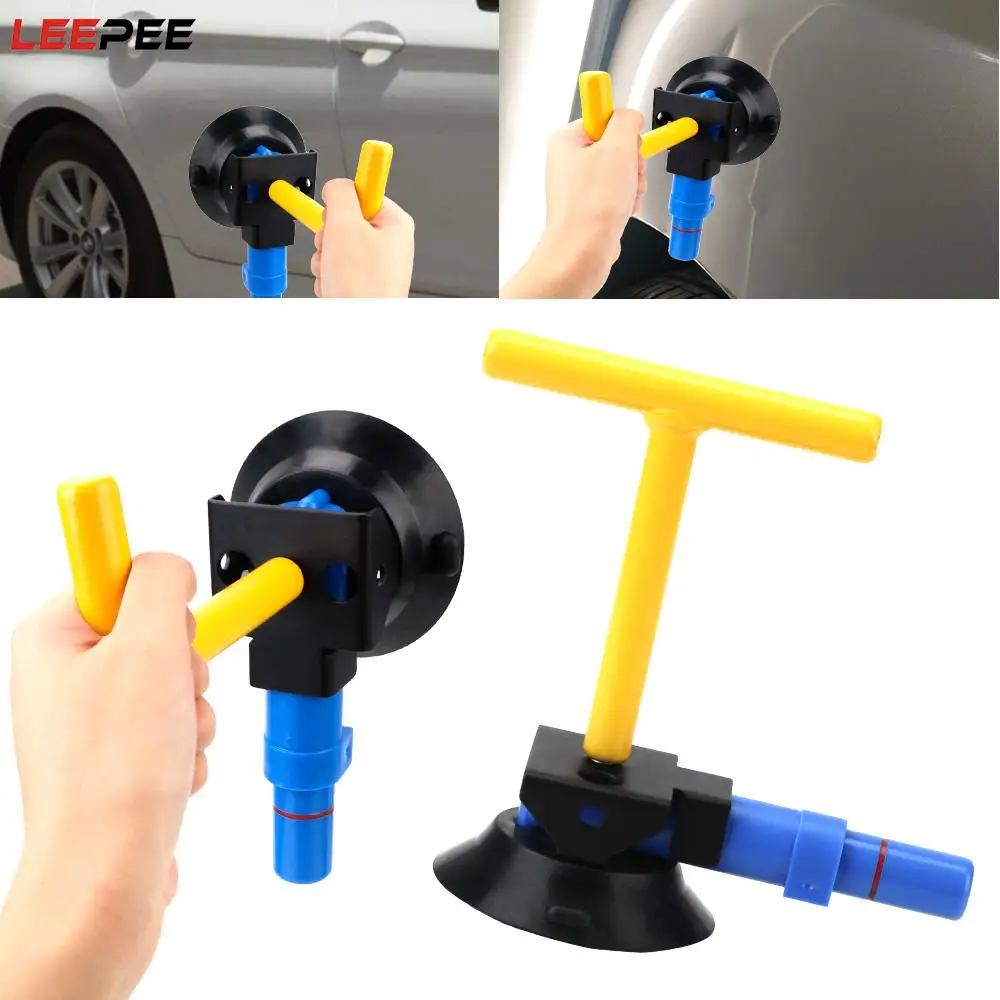 

Slide Reverse Hammer Glue Hand Pump Base Vacuum Suction Cup Dent Repair Puller Kit Car Paintless Dent Removal Tool Kit
