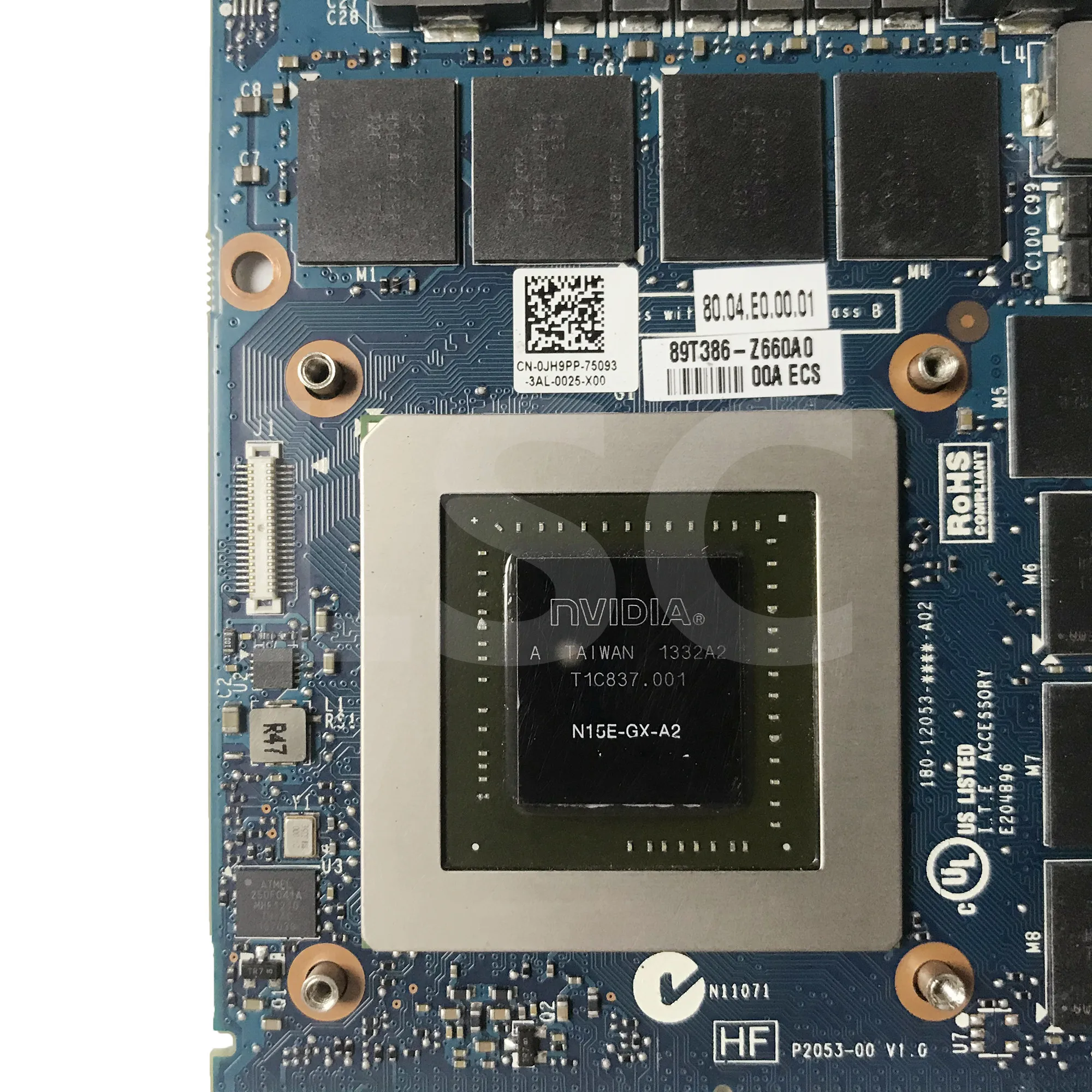 LSC для DELL M17X R5 M18X R3 ноутбук видеокарта CN-0JH9PP 0JH9PP JH9PP N15E-GX-A2 GTX 880M 8GB DDR5 | Компьютеры и