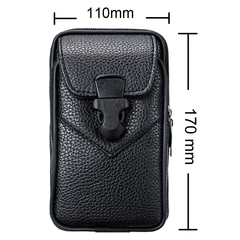 Чехол-кобура для смартфона Samsung A21S A51 A71 A10S A20S A70S S9 S10 S20 Plus универсальный кожаный