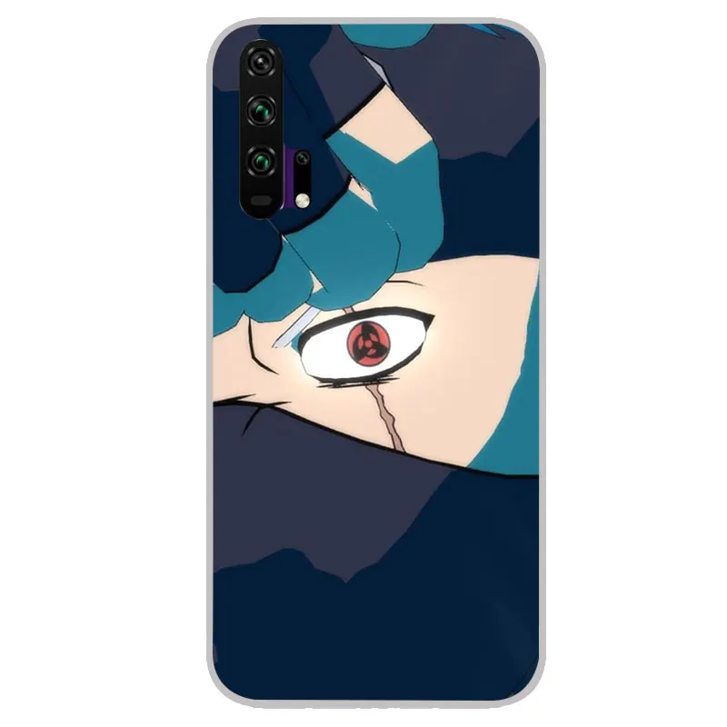 Silicon Cases For Huawei Honor 10 9 8 Lite 20 Pro 7A 7C 8X V20 V10 V9 naruto Kakashi TPU Silicone Cover case |
