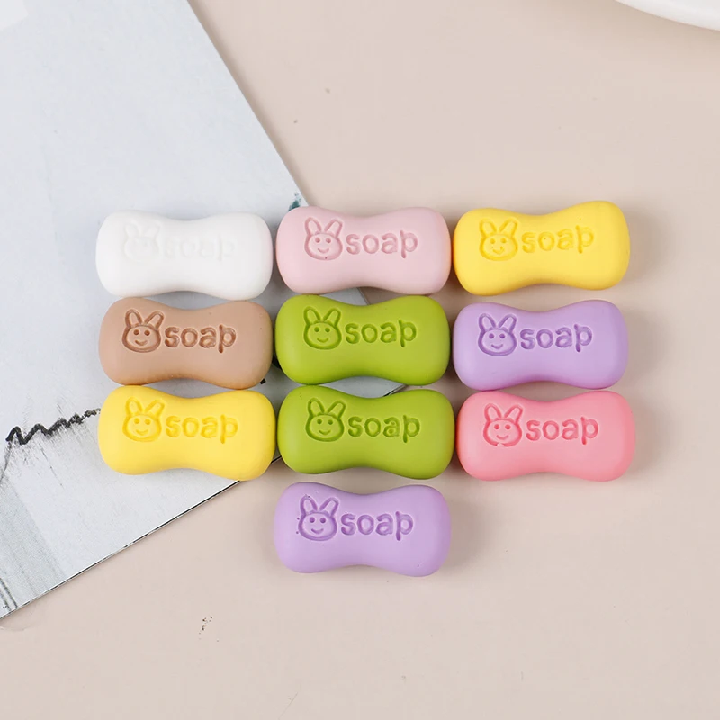 10 шт. 1/12 Масштаб Кукольный домик миниатюрное моделирование крем-мыло для