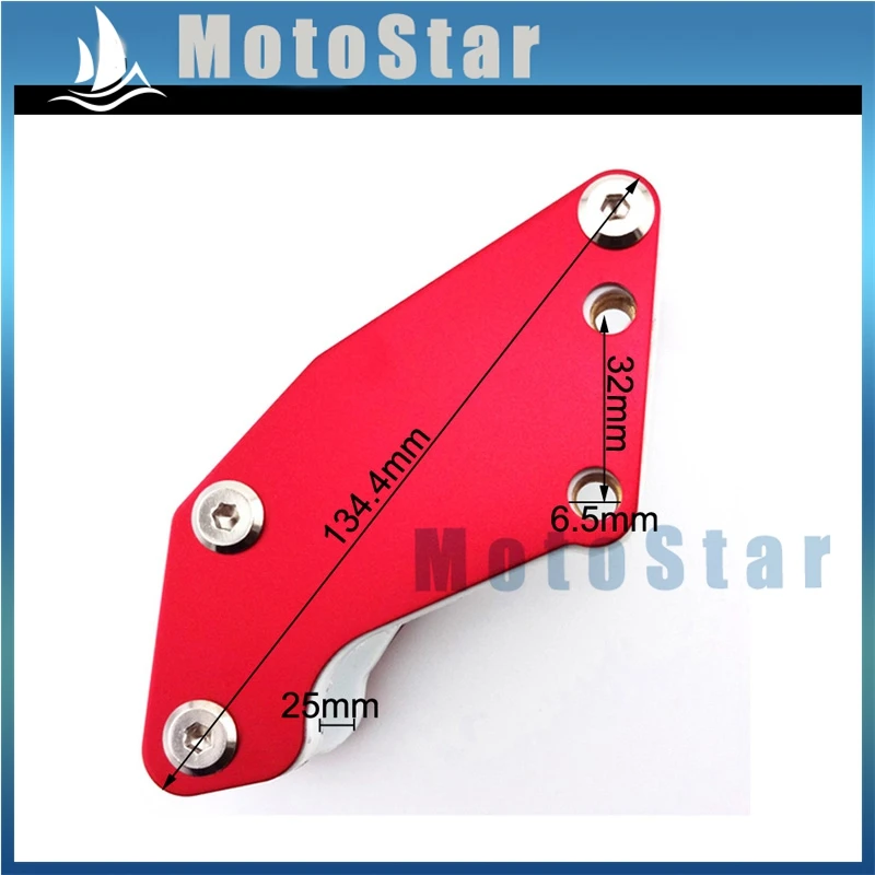 Красный задний маятник для защиты цепи руководство китайского велосипеда ямы Dirt