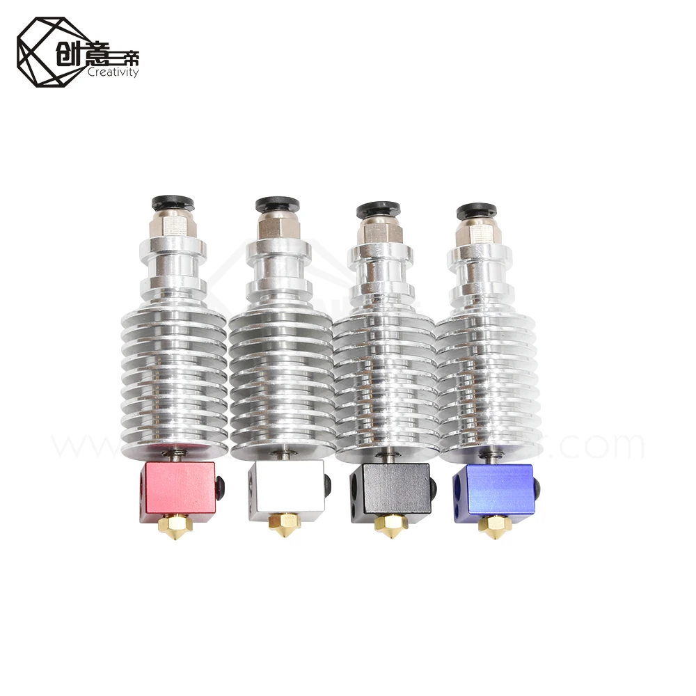 

1pcs Updated V5 hot end kit Creativiity 3D Printer Accessories Straight-type V5 J-head for I3 3D printer parts