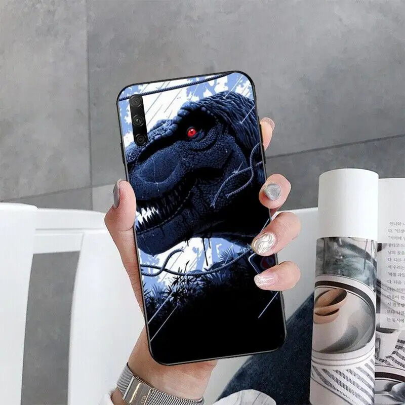 Мягкий чехол HPCHCJHM для телефона Huawei Honor 30 20 10 9 8 8x 8c v30 Lite view pro с динозавром из парка