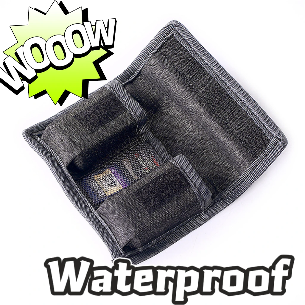 

Waterproof Camera Battery Storage Pocket for Canon EOS R R6 R5 Ra 90D 80D 6D mark II 5D Mark III IV 5D3 5D4 LP-E6 LP-E6N LP-E6NH