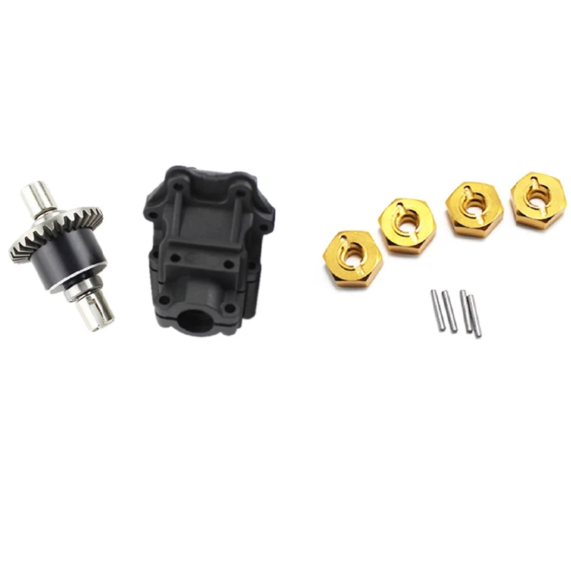 

Металлический комбайнер, желтый с полностью металлическим дифференциалом и пластиковой коробкой передач, волновой коробкой