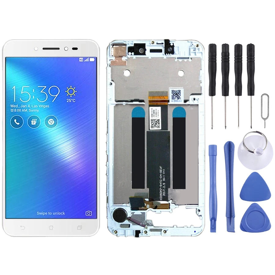 ЖК экран и дигитайзер в сборе с рамкой для Asus ZenFone Live ZB501KL X00FD A007|Экраны мобильных