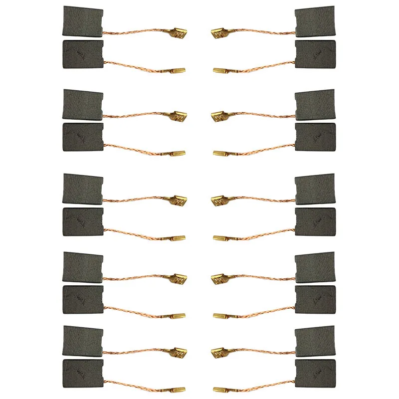 10 шт. сменные прочные карбоновые щетки для дрели Bosch GWS 20-230 H | Инструменты