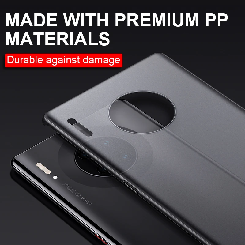 Ультратонкий матовый чехол iHaitun для телефона Haiwei Mate 30 Матовые чехлы из ТПУ