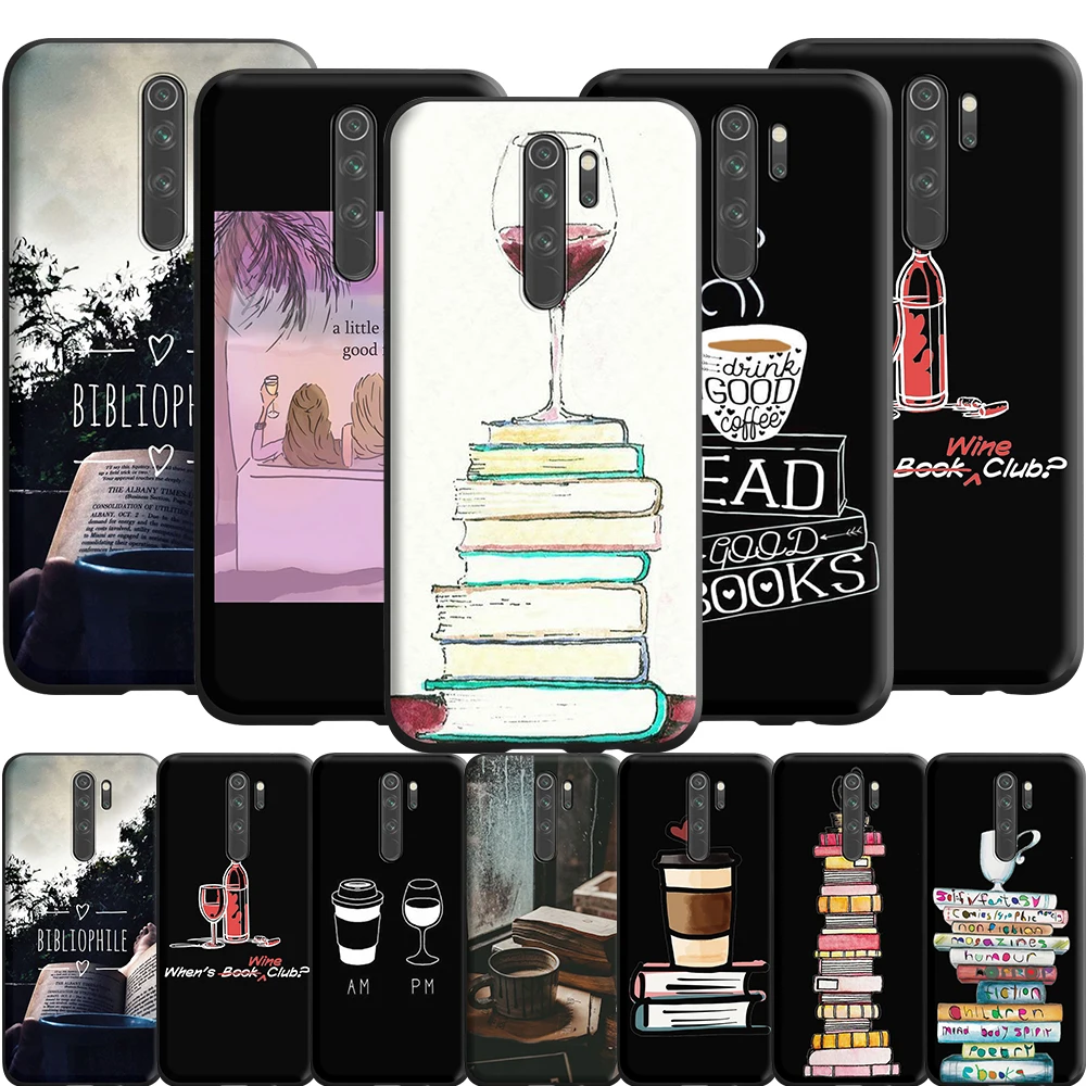 Чехол-книжка Coffee Wine Book для планшетов телефона 9 8 7 10 10s 10T K40 9T 9C 9A 10X Pro Prime NFC |