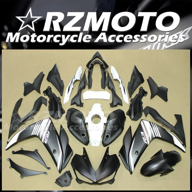 

4Gifts New ABS Fairings kit for YAMAHA YZF-R3 15 16 17 18 YZF-R25 R3 R25 2015 2016 2017 2018 Bodywork set Black Matte