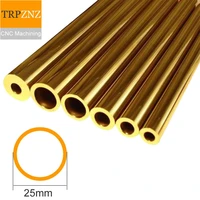 h62 brass tube pipeouter diameter 25mm different wall thicknessinner 22211915mmcopper pipecapillary hollow brass tube