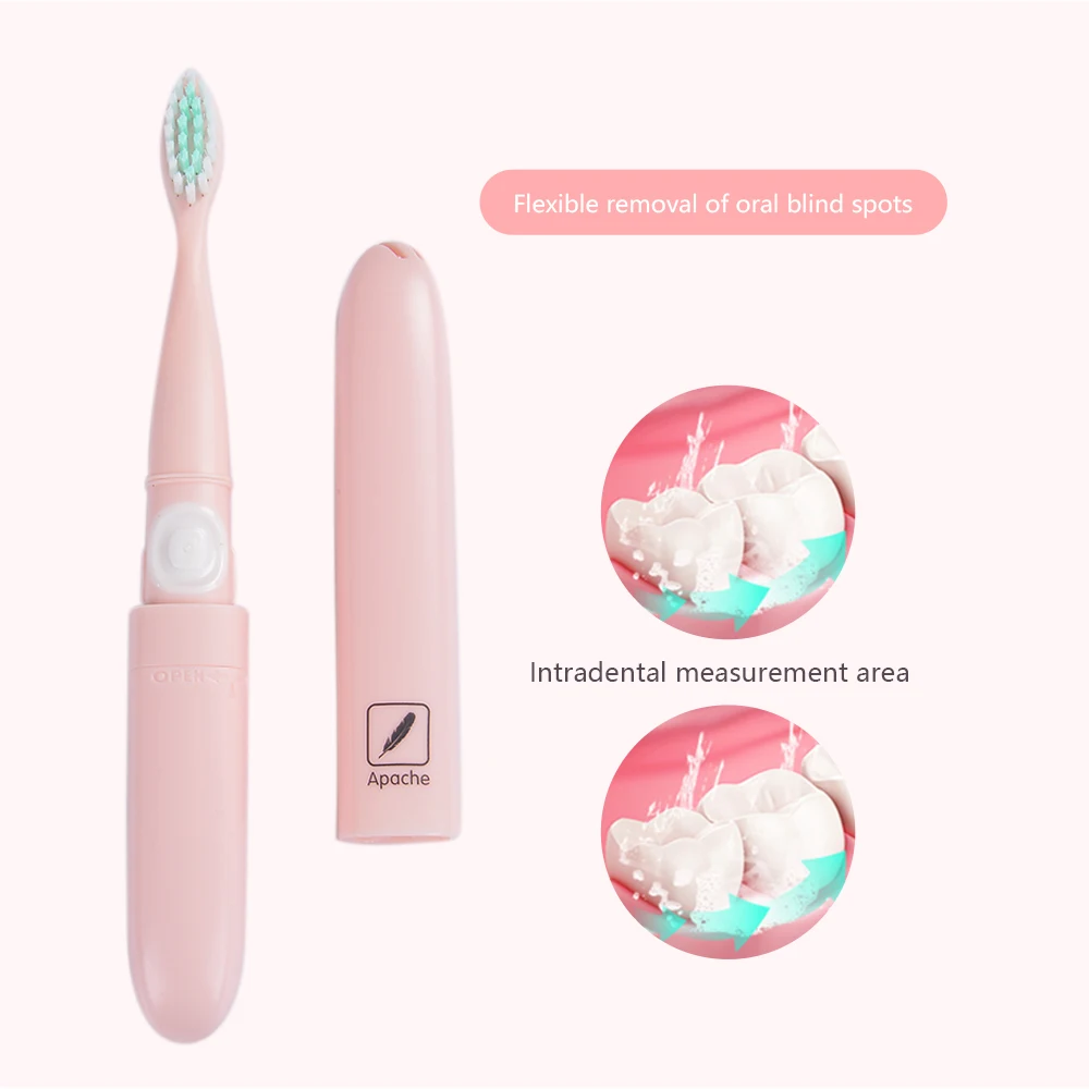 Детская звуковая электрическая зубная щетка Водонепроницаемая коробка для