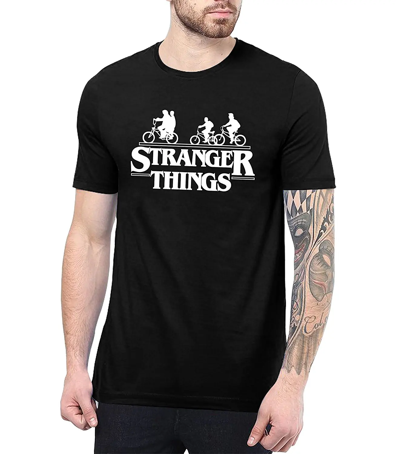 Футболка decrem Stranger Things Team Series одежда для мужчин брендовая футболка 2018| |