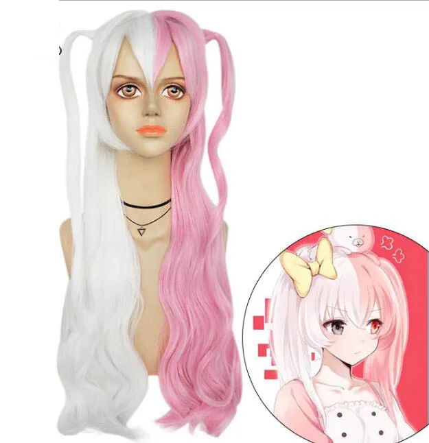 

Женский длинный парик из аниме-игры «данганронпа»