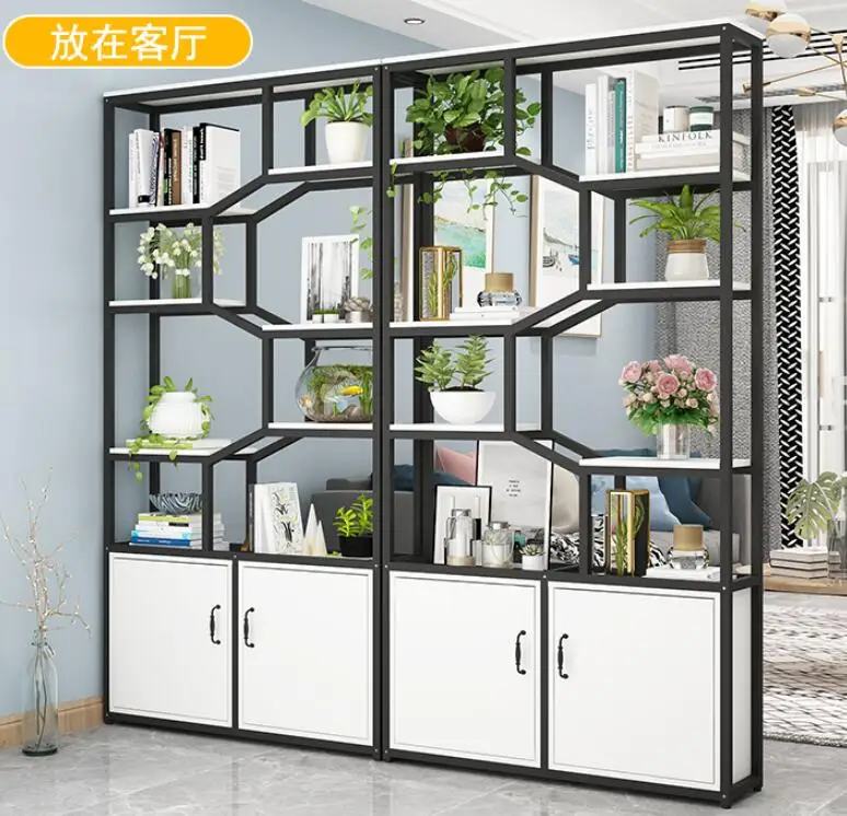 Офисный простой экран разделительная полка трофейный шкаф-витрина промышленный