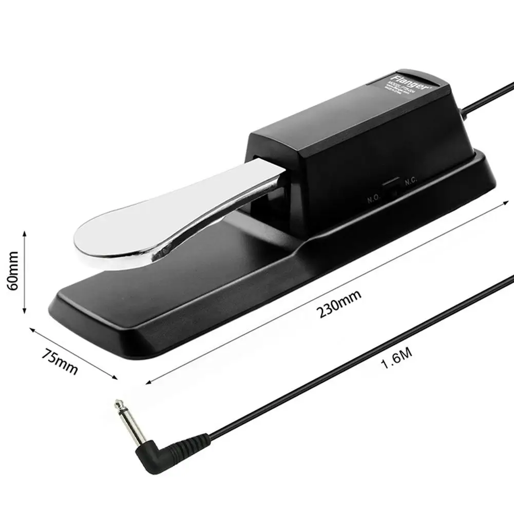 Sustain Pedal Piano для поддержки клавиш Демпферная педаль Roland Electric Electronic Organ| |