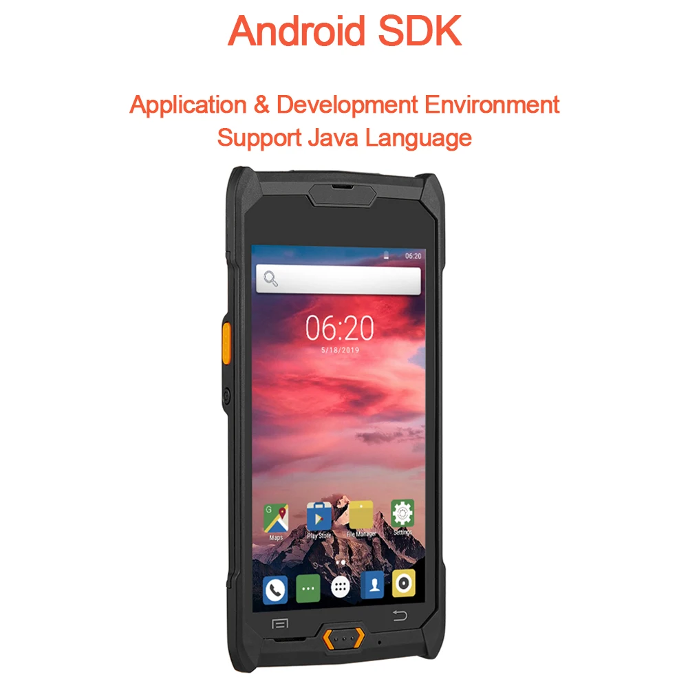 ISSYZONEPOS Прочный Android PDA 4G Портативный pos-терминал 1D 2D NFC считыватель штрих-кодов беспроводной сканер штрих-кодов устройство сбора данных через WiFi