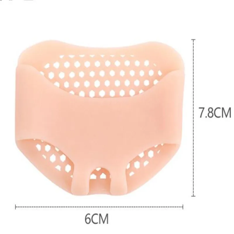 

1Pair Non-slip Silicone Foot Pads Forefoot Insole Shoes High Heel Soft Insert Non-slip Feet Protection Ladies Pain Relief Patch