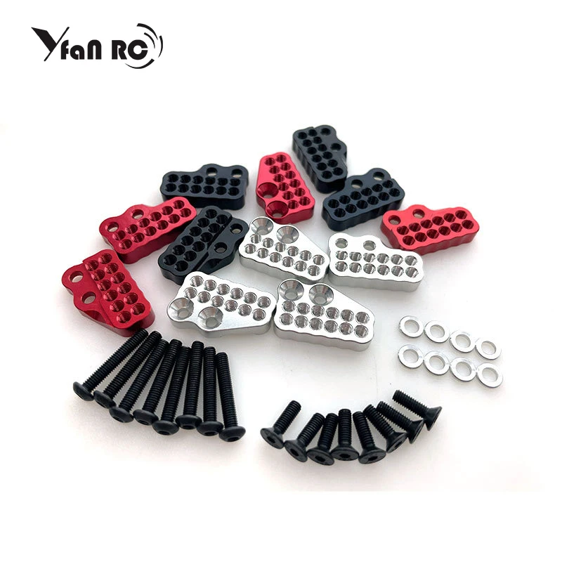 

Aluminum alloy porous position front and rear shock mount fixing code for Axial Capra 1.9 UTB -AXIO3004