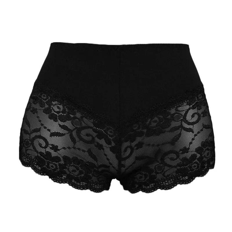 Black Jaycosin женское нижнее белье трусы кружевные бесшовные трусики сексуальные кружевные ягодицы Высокая талия трусики промежность женские трусы - Цвет: Black