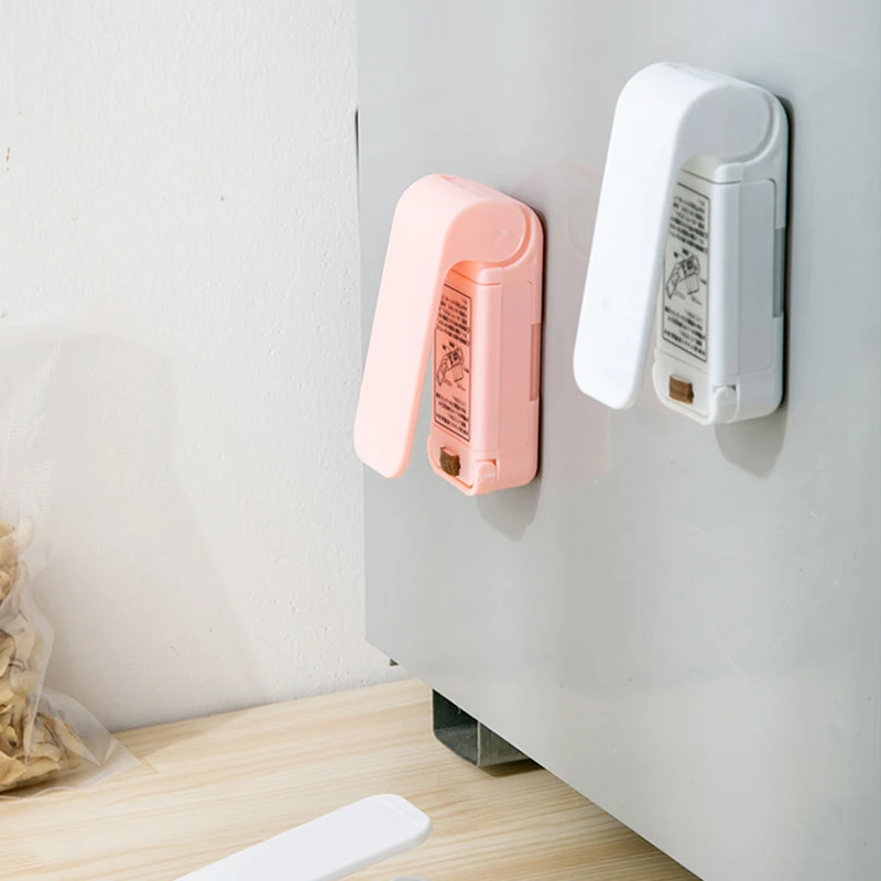 

Mini Bag Sealer Portable Quick Handheld Heat Seale Sealing Machine For Food Kitchen Tools Food Sealer Snack Bag Clip DAG-ship