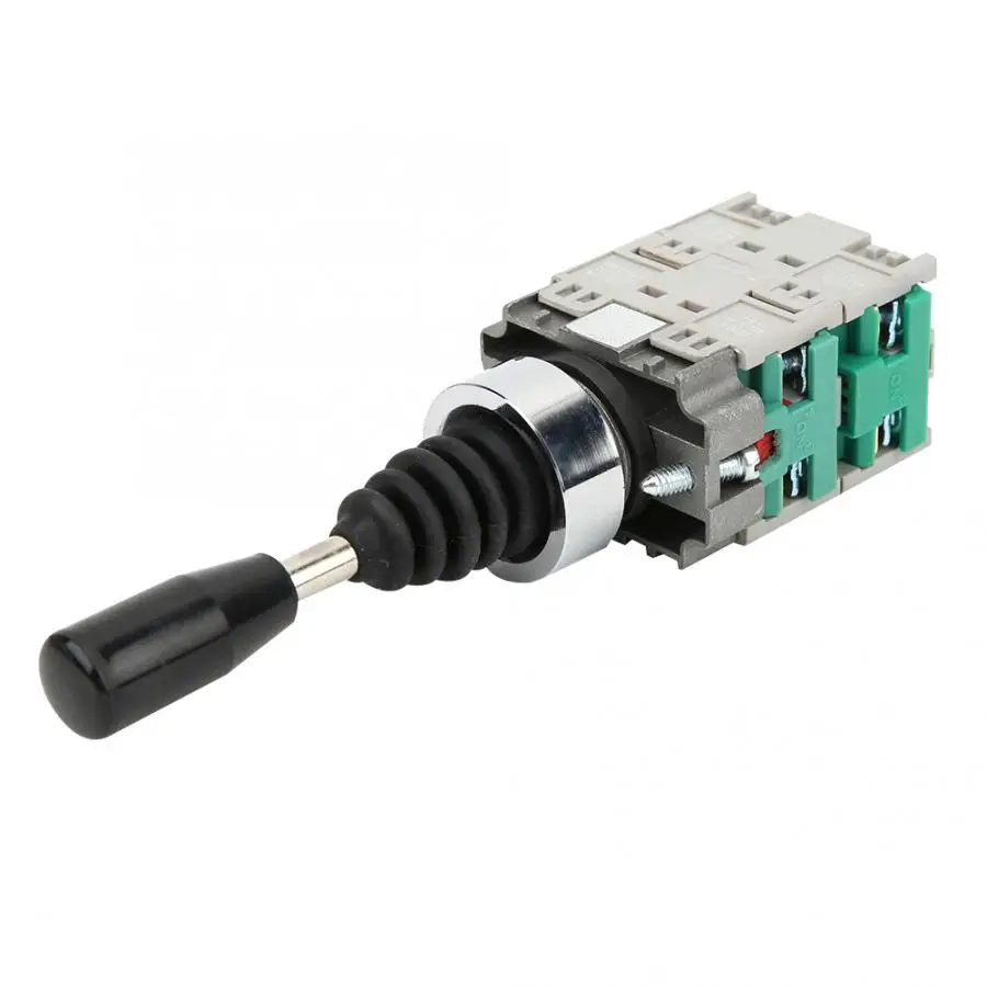 Перекрестный монолитный переключатель 22 мм Мгновенный джойстик 4 позиционный