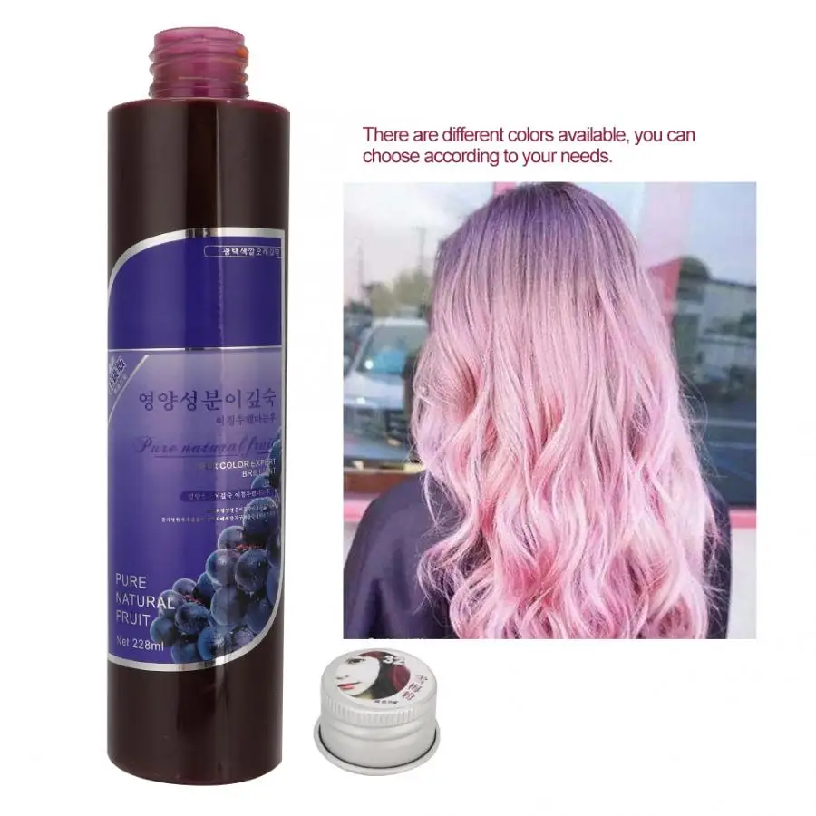 228 мл унисекс Сделай Сам DIY бигуди для волос краска красящий крем временноого