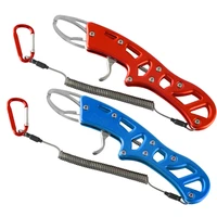 portable multi functional stainless steel fish gripper fish lip grip control with pliers equipment fishing clamp fishing tools