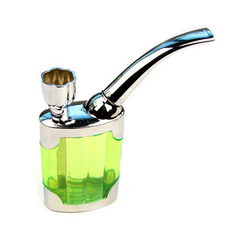 

Colorful Popular Bottle Water Pipe Portable Mini Hookah Shisha Tobacco Smoking Pipes Gift Of Health Metal Tube Filter Filtration