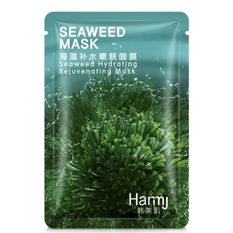 Водоросли увлажняющая омолаживающая маска кожа стимулирующая цвет кожи. |