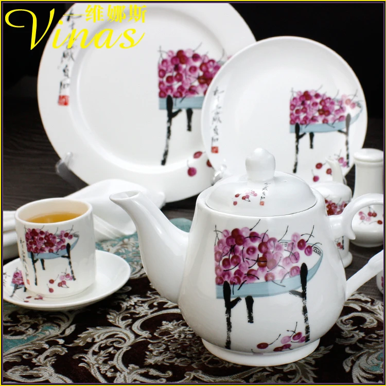 Европейская подставка для кухни теарелка керамическая миска звезда отель