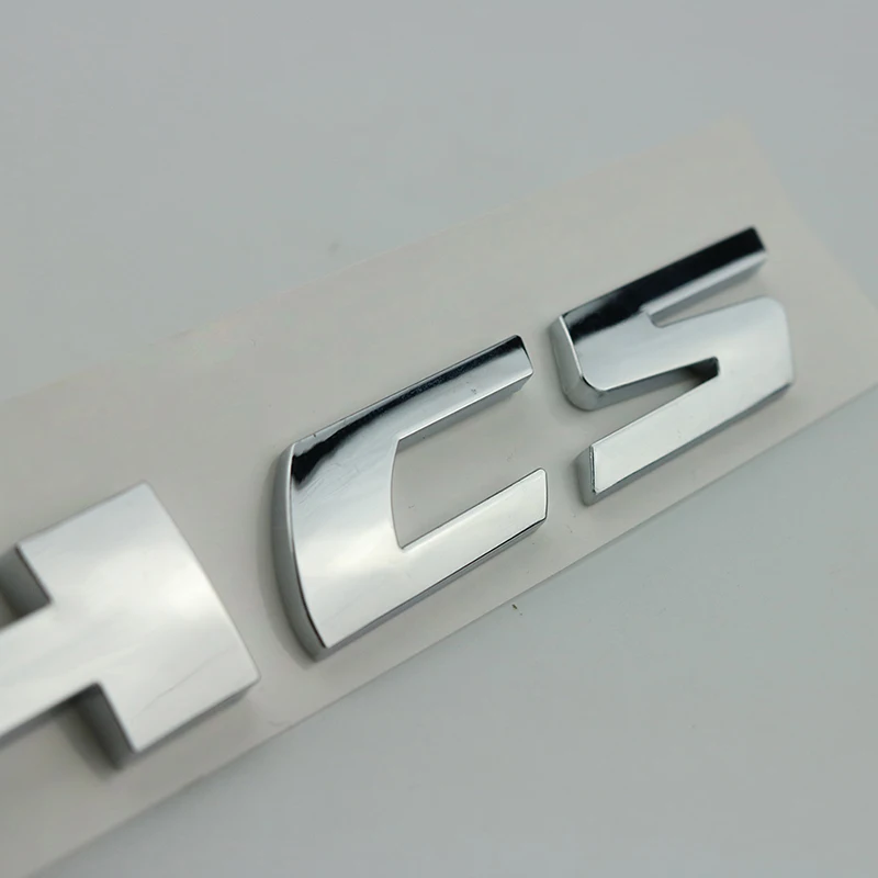 Эмблема с буквенным номером для CS M2cs M3cs M4cs автостайлинг хромированная глянцевая