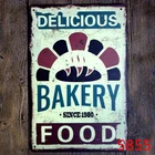 Металлический жестяной знак 20*30 см, восхитительный декор для пекарни, бар, паб, домашний винтажный Ретро-постер комиксы наклейка