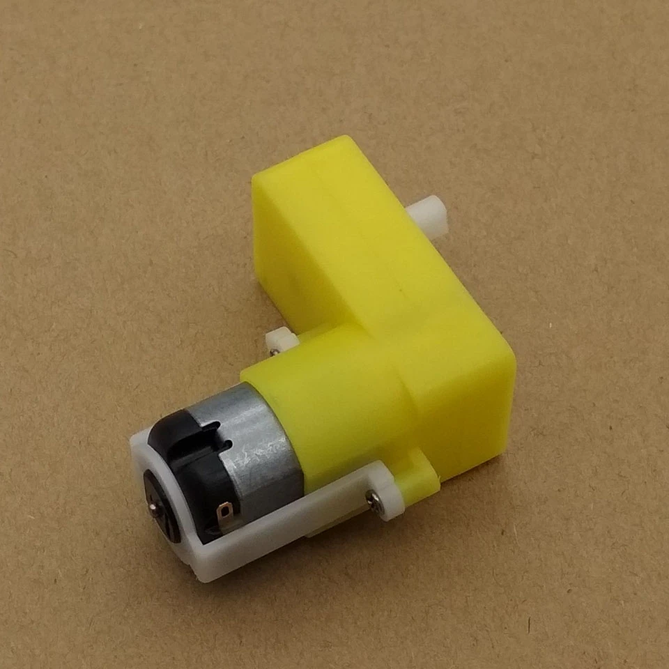 Мотор-редуктор с одноосевым изгибом 6 в | Электроника