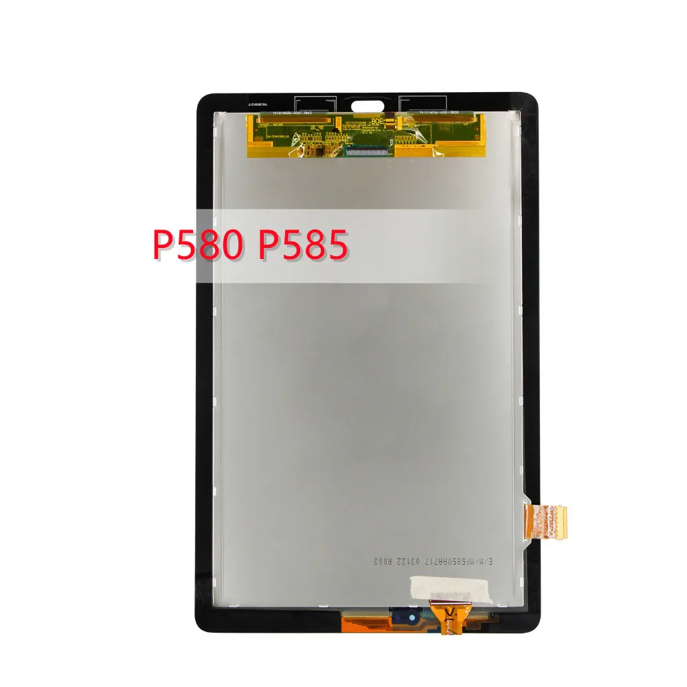 ЖК-дисплей для Samsung Galaxy Tab A 10 1 P580 P585 2016 SM-P580 дюйма сенсорный экран дигитайзер в