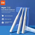 Зубная щетка XIAOMI MIJIA T100 звуковая электрическая, IPX7 Водонепроницаемая ультразвуковая Автоматическая, зарядка через USB, для взрослых и детей