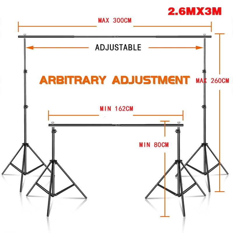 Стойка для фотосъемки задний фон фотостудии с зеленым экраном система поддержки