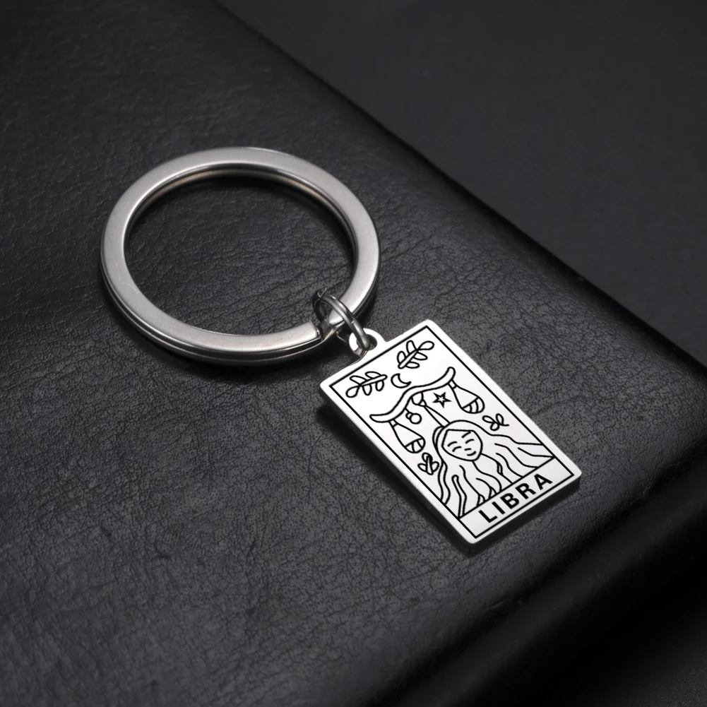 Skyrim зодиакальный брелок для женщин мужчин Телец Лев Близнецы Весы Рак 12