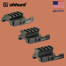 ohhunt Tactical QD Autolock Quick Release AR-15 M16 Red Dot Riser Adapter Picatinny Rail Mount for Hunting Shooting 3 Styles