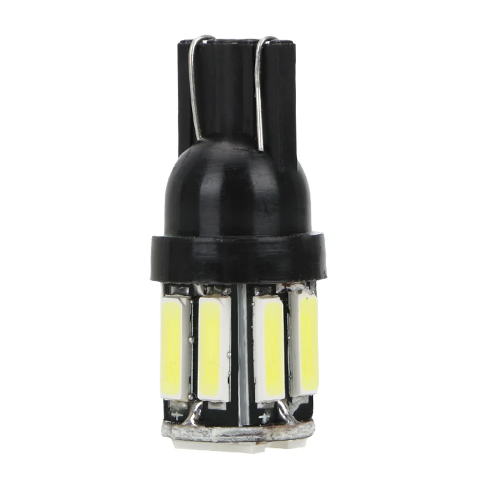 FORAUTO 1 пара T10 W5W 7020 10SMD Приборная панель автомобиля лампа для чтения свет сигнальные лампы белые лампы для габаритных огней
