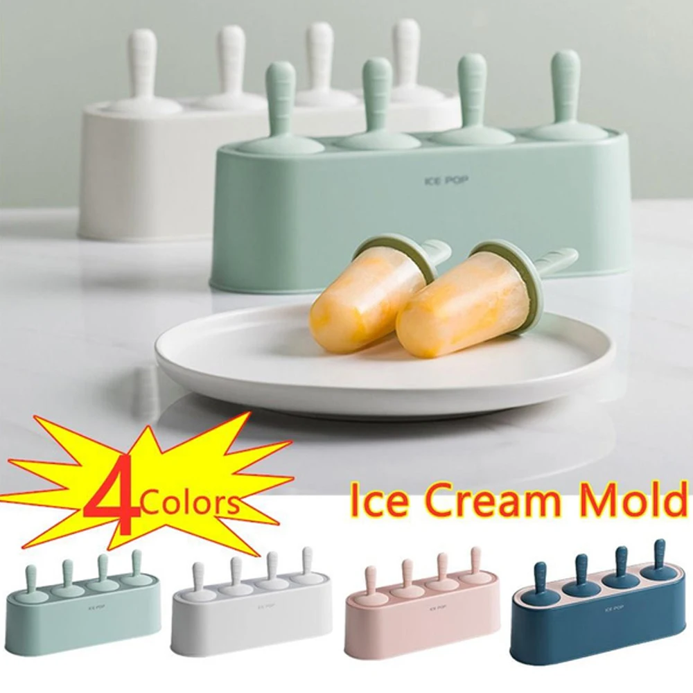 Форма для мороженого инструмент сделай сам с 4 отверстиями коробка домашнего