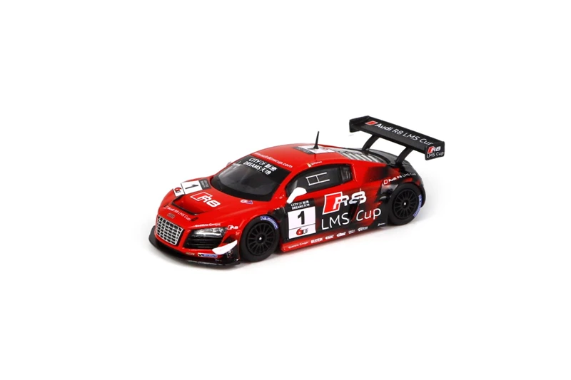 POPRACE 1:64 R8 LMS ультра Макао GT Cup 2013 #1/бренд Lee #38 литая модель автомобиля|Наземный