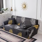 Эластичные Чехлы для угловых диванов с принтом, L-образные, пылезащитные, машинная стирка, для гостиной