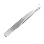 Универсальный Пинцет для стрижки волос в носу, щипцы для бровей из нержавеющей стали с круглыми наконечниками, ножницы унисекс для удаления волос и ухода за волосами