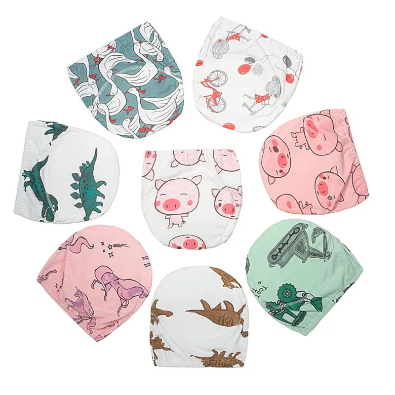 

Baby Diapers Reusable Nappies Baby Cloth Diapers Washable Infants Children Baby Cotton Training Pants Nappy Panties