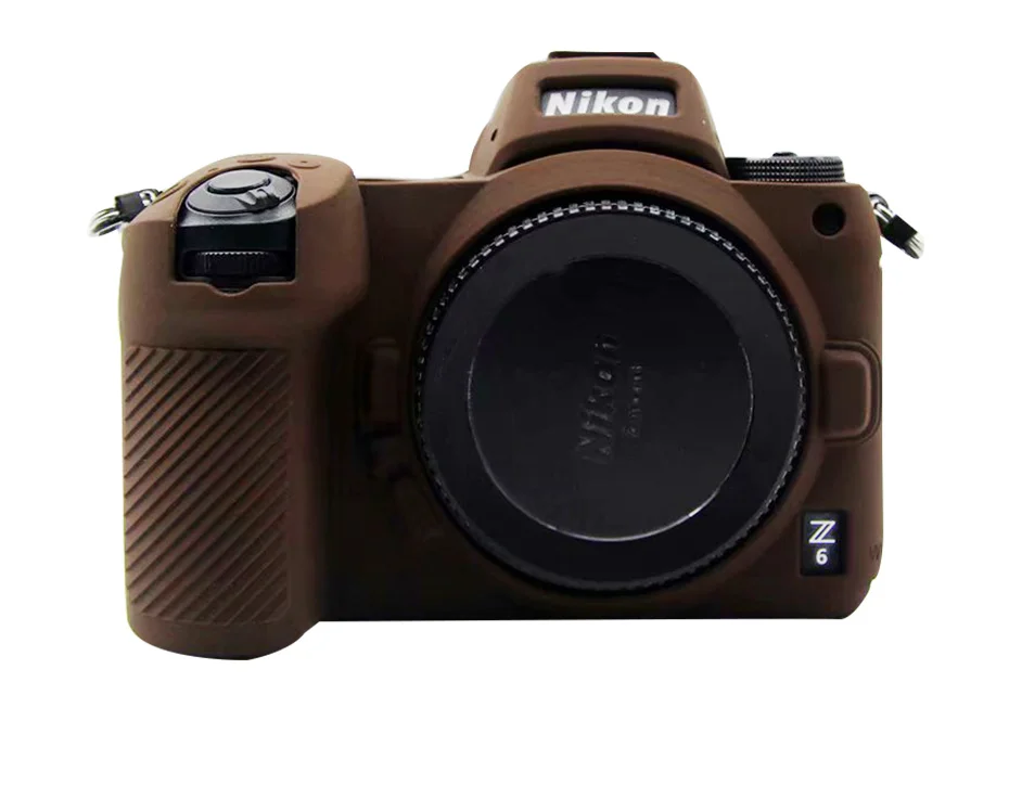 TENENELE сумки для камеры Nikon Z6 Z7 Мягкий силиконовый чехол цветной резиновый защитный чехол для Nikon Z 6/7 прочные аксессуары
